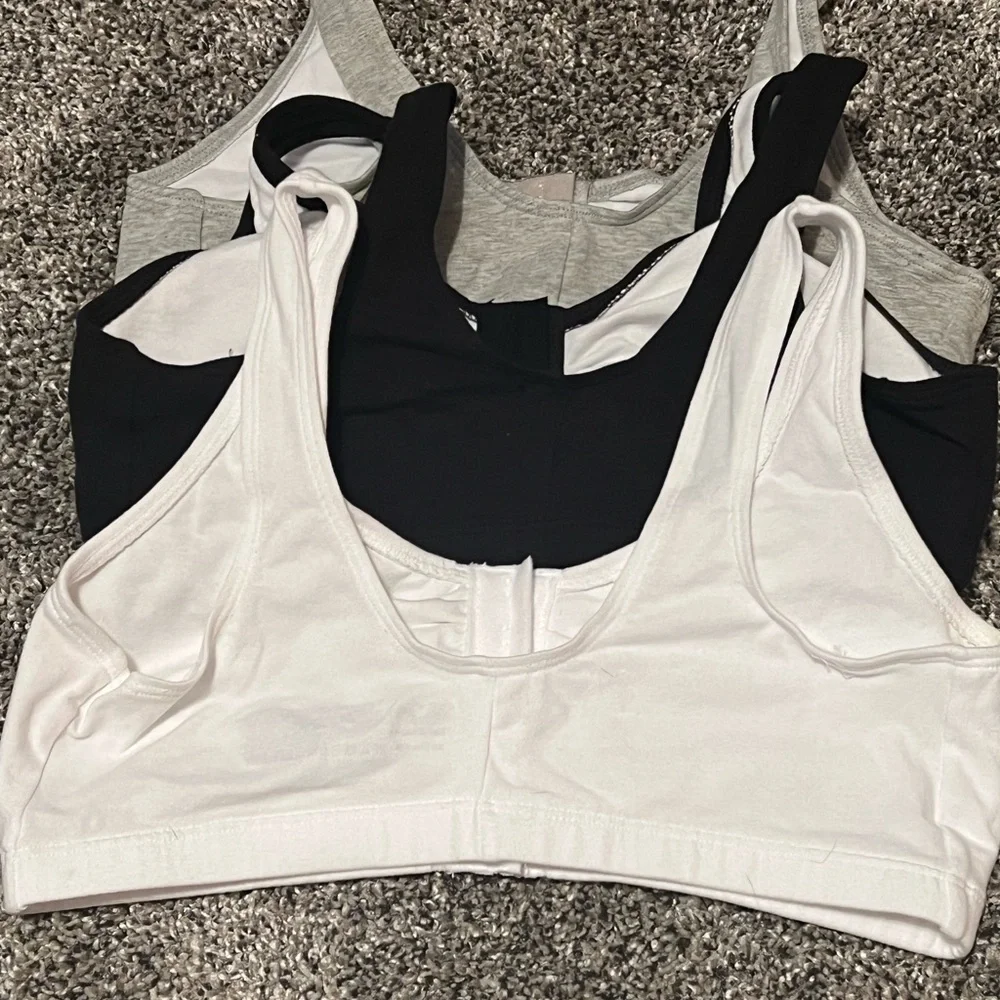 Brand new never worn, set of 3, Fruit of the Loom cotton bra size 36 - Picture 5 of 5